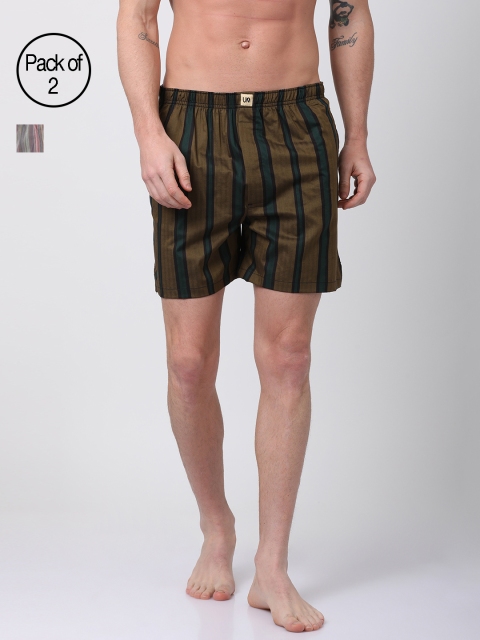 

Urban Dog Men Pack of 2 Assorted Boxers UDBX120_UDBX132