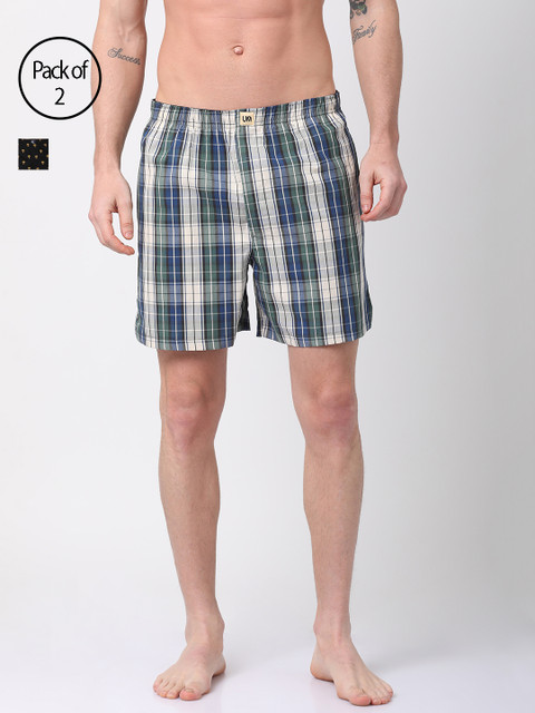 

Urban Dog Men Pack of 2 Assorted Boxers UDBX126_UDBX146