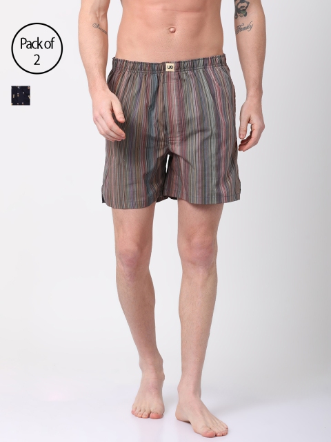 

Urban Dog Men Pack of 2 Assorted Boxers UDBX132_UDBX142