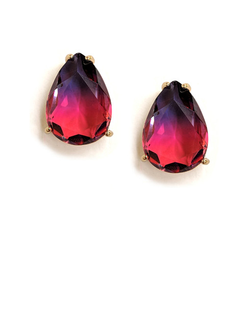 

Foxy Sperks Gold-Toned Contemporary Studs
