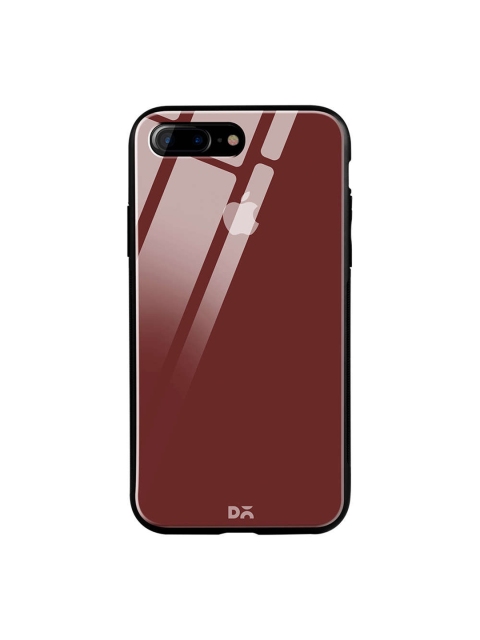 

DailyObjects Brown iPhone 7 Plus Glass Case Cover