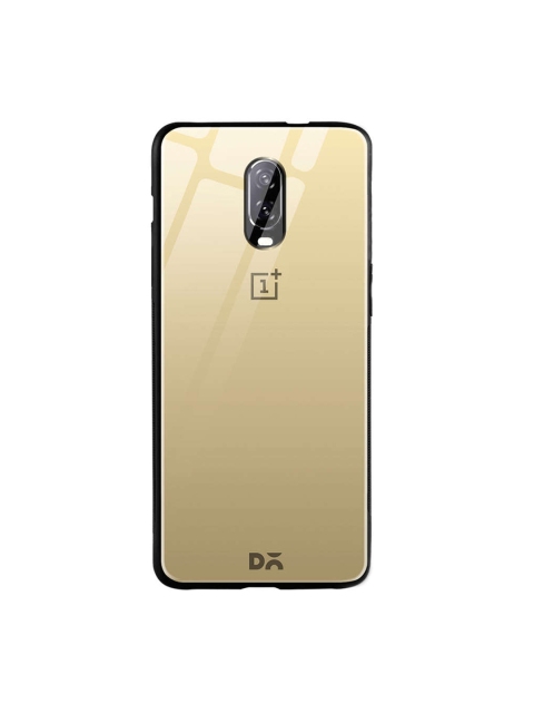 

DailyObjects Beige One Plus 6T Glass Case Cover