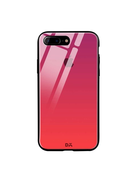 

DailyObjects Pink iPhone 7 Plus Glass Case Cover