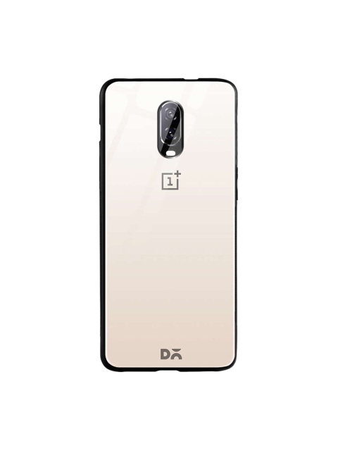 

DailyObjects Cream One Plus 6T Glass Case Cover