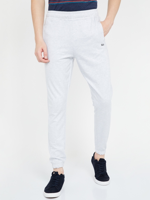 

UCLA Men White Solid Slim-Fit Joggers