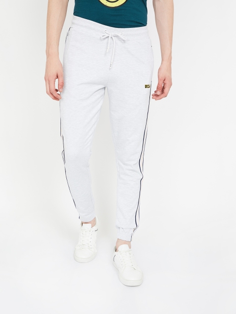 

UCLA Men White Solid Joggers