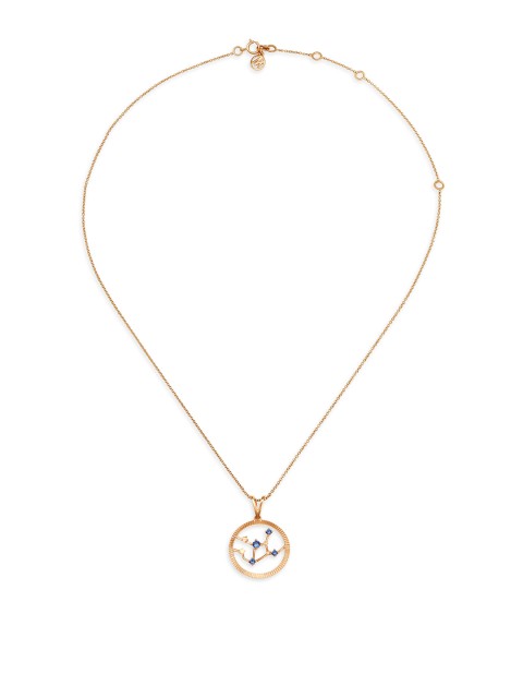 

Mia by Tanishq Virgo 14KT Rose Gold Pendant and Chain