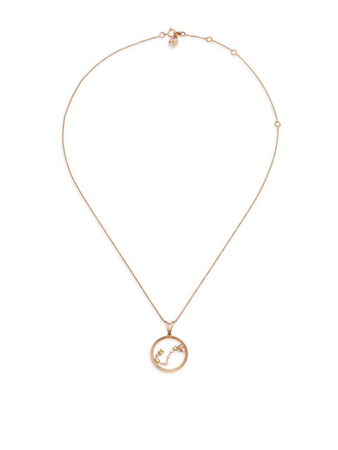 

Mia by Tanishq Scorpio 14KT Rose Gold Pendant and Chain