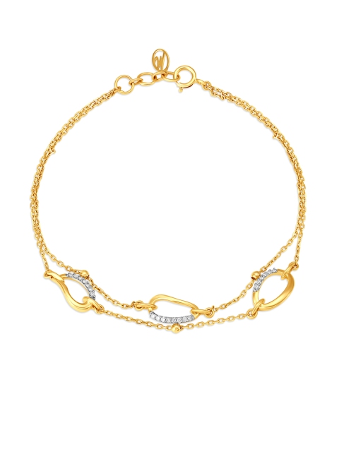 

Mia by Tanishq 14kt Yellow Gold Diamond Bracelet