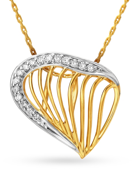 

Mia By Tanishq 14KT Yellow Gold Diamond Pendant