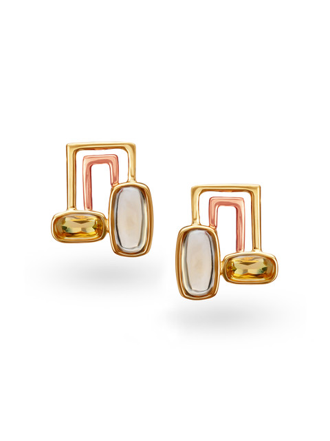 

Mia by Tanishq 14KT Gold Stud Earrings