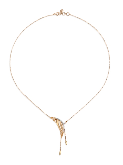 

Mia By Tanishq 14KT Gold Diamond Necklace With Chain