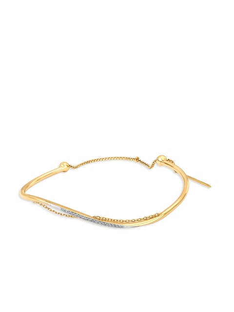 

Mia by Tanishq 14KT Yellow Gold Diamond Bangle