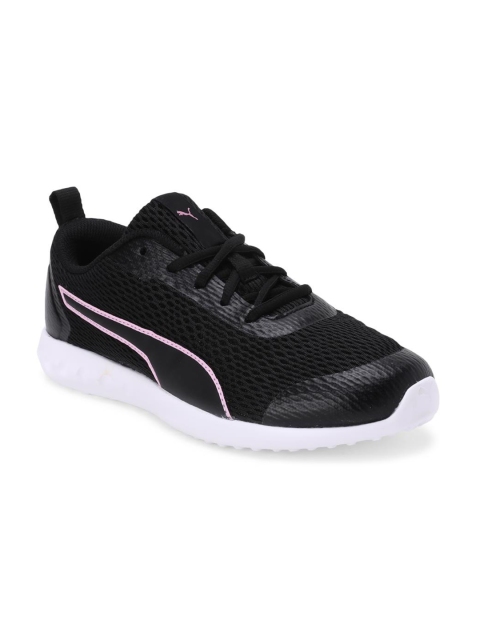 

Puma Women Black Solid Cruxston Running Shoes