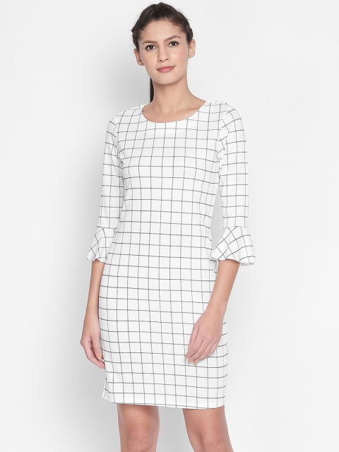

Annabelle by Pantaloons Women White Sheath Dress