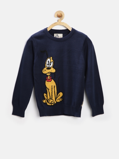 

Flying Machine Boys Navy Pluto Sweater, Navy blue