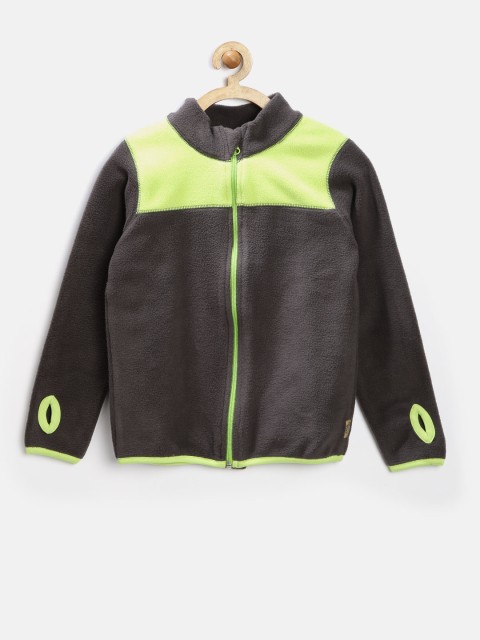 

Flying Machine Boys Charcoal Grey Sweatshirt