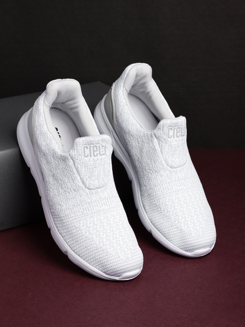 

Crew STREET Men Grey Textile Walking Shoes