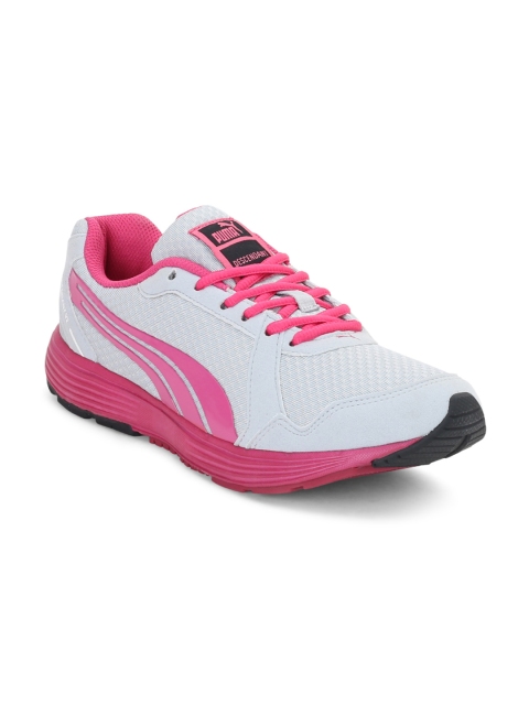 

Puma Women Grey & Pink Descendant v2 Wn S IDP Running Shoes
