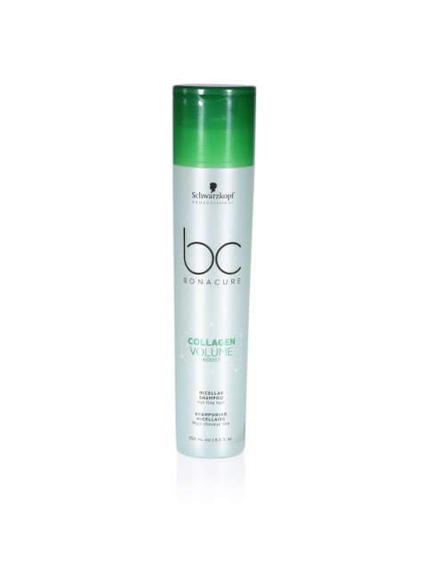 

Schwarzkopf PROFESSIONAL Bonacure Collagen Volume Boost Micellar Shampoo 250 ml, Green