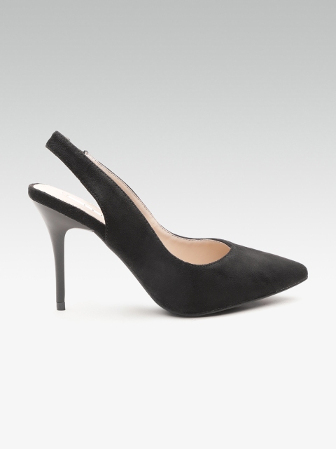 

ELLE Women Black Solid Pumps