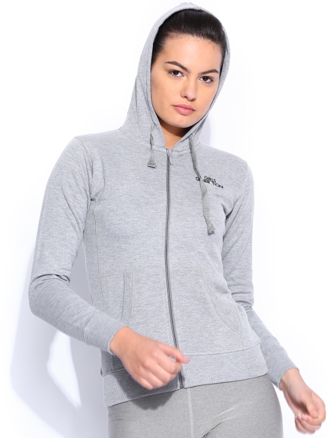 

Sports52 Wear Grey Melange Hooded Sweatshirt