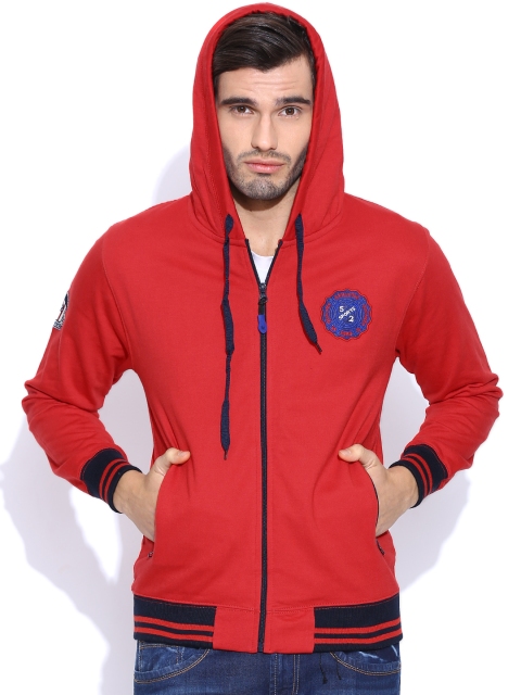 

Sports52 wear Red SKBS031 Hooded Sweatshirt