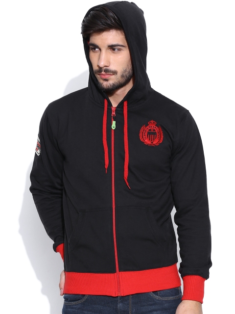 

Sports52 wear Black S52WSKBS038 Hooded Sweatshirt