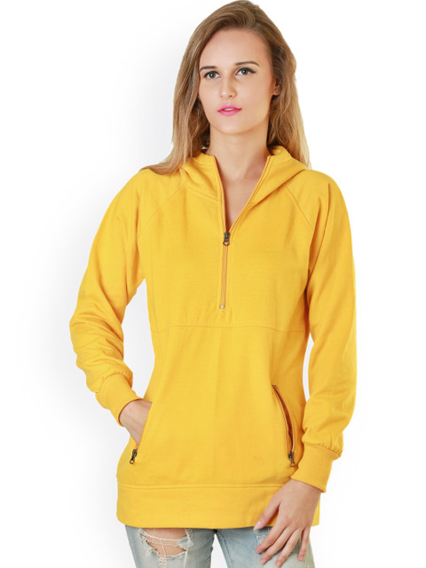 

Belle Fille Yellow Hooded Sweatshirt