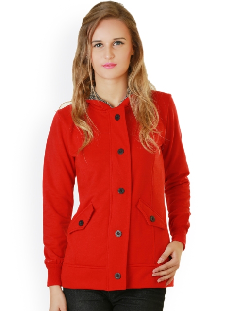 

Belle Fille Red Hooded Jacket