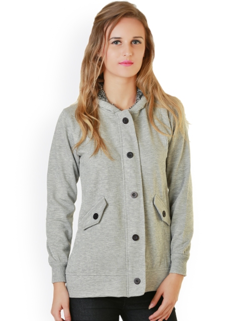 

Belle Fille Grey Hooded Jacket