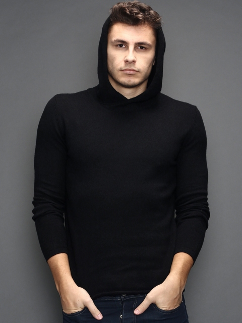 

SELECTED Black Hooded Sweatshirt