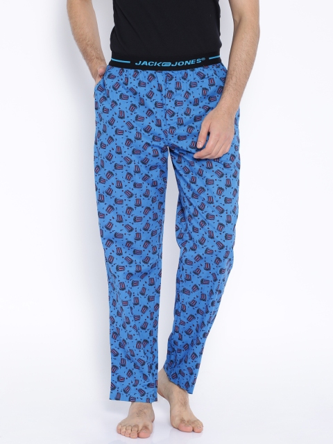 

Jack & Jones Blue Printed Pyjamas 1751084010