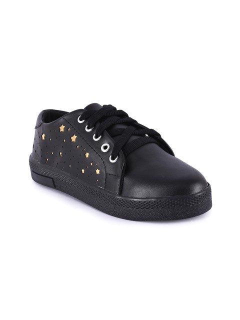 

BuckleUp Women Black Sneakers