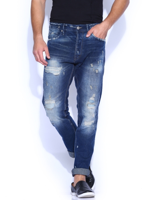 

Jack & Jones Blue Washed Erik Anti Fit Jeans