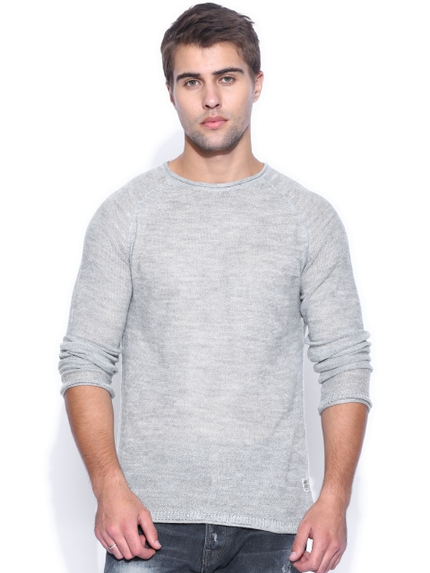 

Jack & Jones Grey Melange Sweater