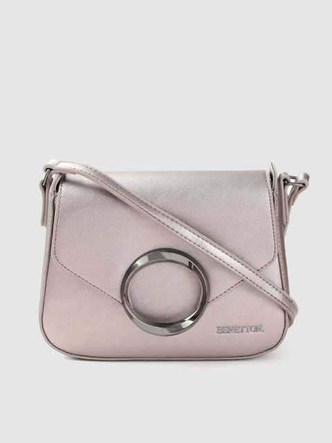 

United Colors of Benetton Taupe Solid Sling Bag