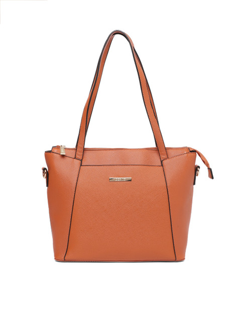 

CERIZ Orange Solid Shoulder Bag