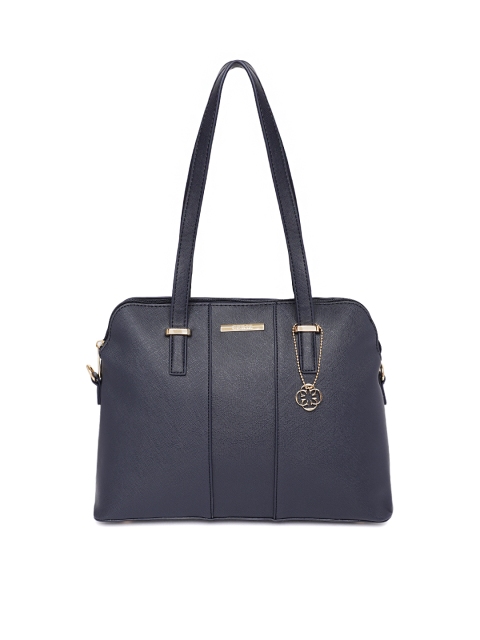 

CERIZ Navy Blue Solid Shoulder Bag