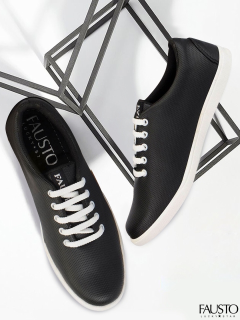 

FAUSTO Men Black Sneakers