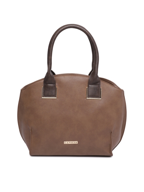

Caprese Brown Solid Shoulder Bag