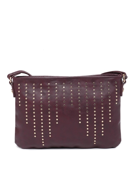 

Caprese Women Dark Burgundy Embellished Sling Bag