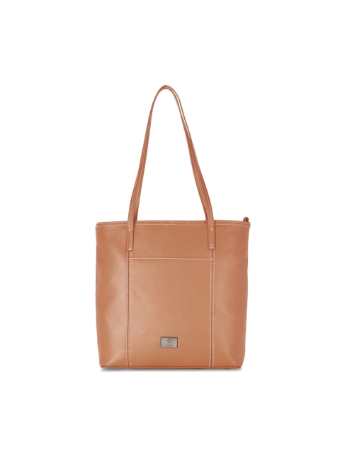 

Caprese Camel Brown Solid Shoulder Bag