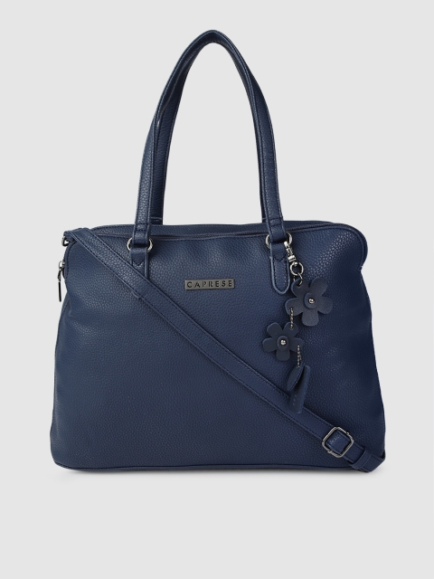 

Caprese Blue Solid Shoulder Bag