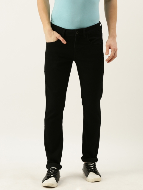 

Flying Machine Men Black Jackson Skinny Fit Low-Rise Clean Look Stretchable Jeans