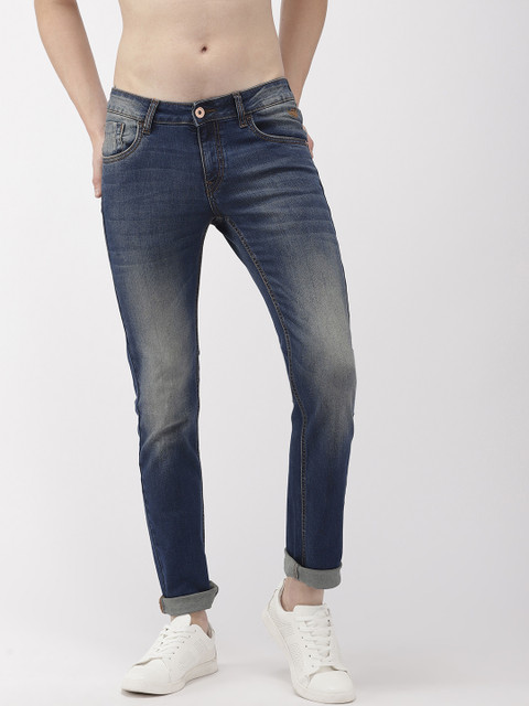 

Flying Machine Men Blue Jackson Skinny Fit Low-Rise Clean Look Stretchable Jeans