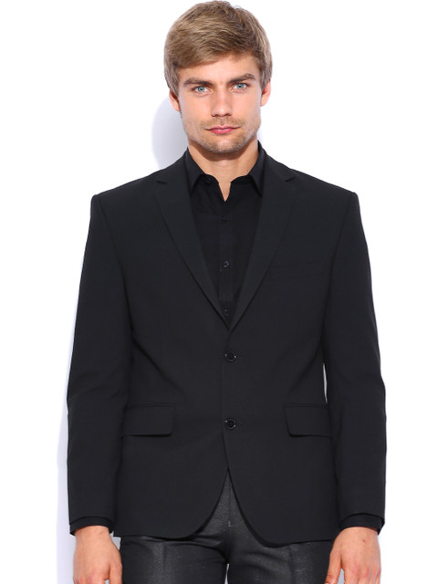 

SUITLTD Black Single-Breasted Blazer