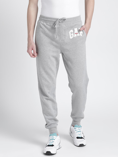

GAP Men's Logo Sweatpants, Grey melange