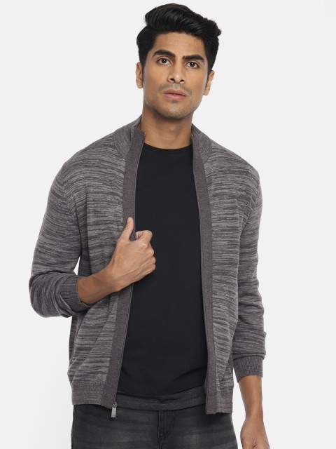 

Calvin Klein Jeans Men Grey Self-Design Sweater