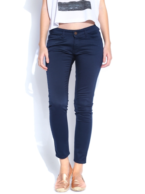 

Tokyo Talkies Navy Trousers, Navy blue